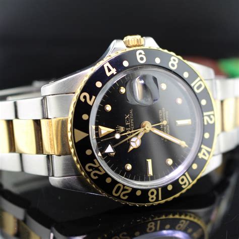 rolex gmt master acciaio oro 16753|rolex gmt master review.